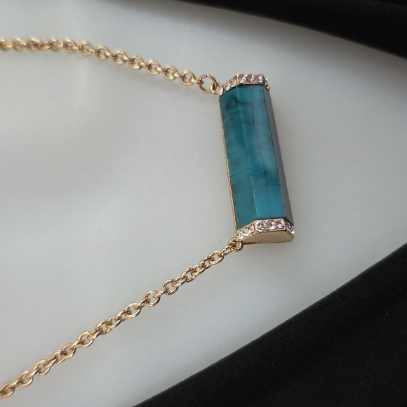 Bar Statement Necklace - Picture 1 of 8